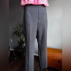 Croft & Barrow Stretch Women’s Gray Cigarette Pants Size Large